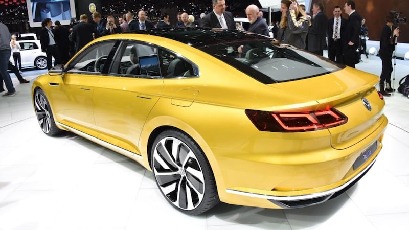 A touch of Ford Mustang to the rear styling?