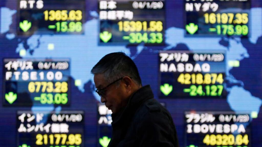 Markets from Istanbul to Sao Paulo remained under stress today despite rate hikes in Turkey and South Africa. Photograph: Yuya Shino/Reuters