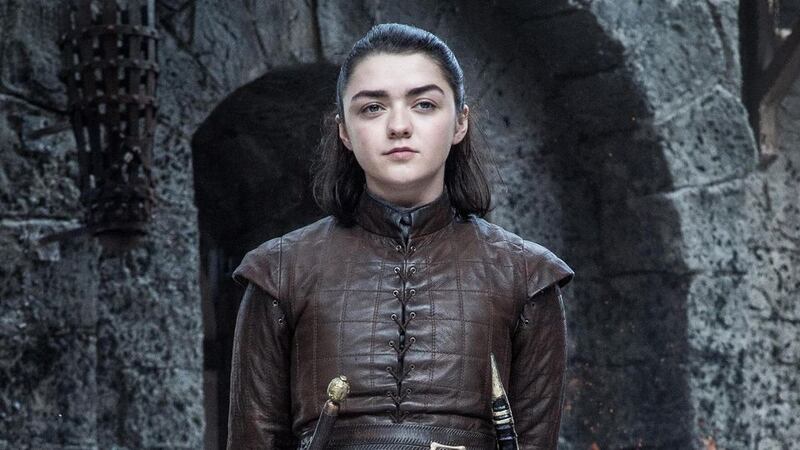 Arya Stark: knife in the dark. Photograph: HBO