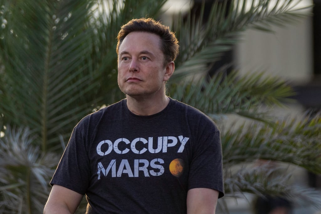 The nine employees at the Irish unit of Elon Musk's Starlink business were paid $1.63m between them last year. Photograph: Michael Gonzalez/Getty Images