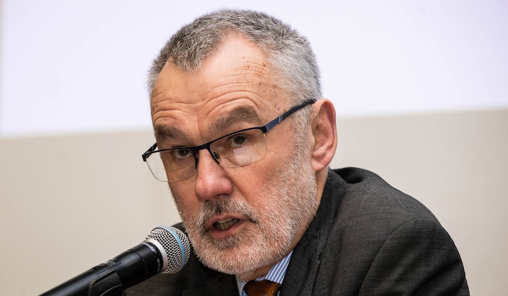 GAA president Larry McCarthy. Photograph: Ryan Byrne/Inpho