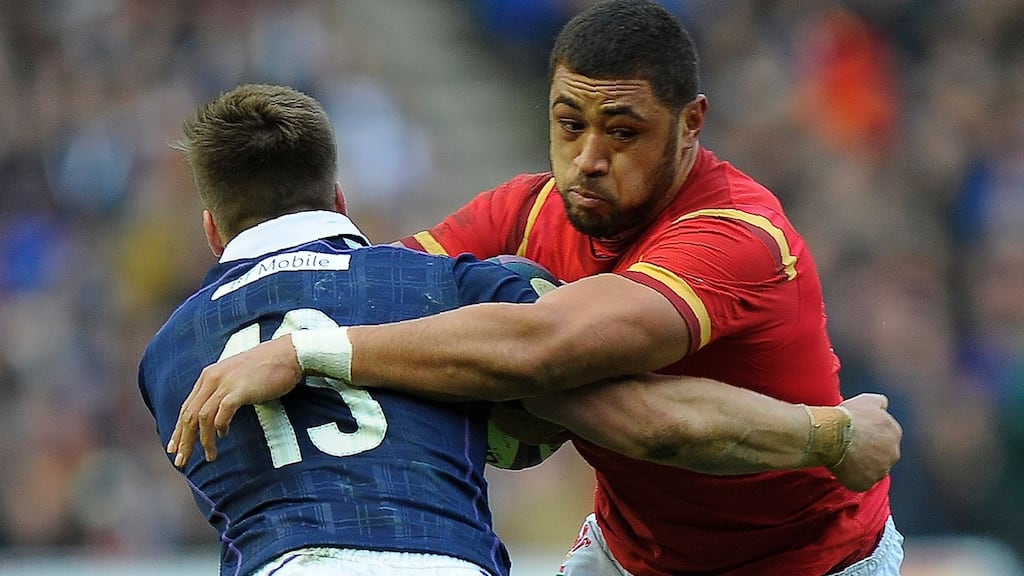 Taulupe Faletau will be among the replacements for the visit of Ireland on Friday. Photograph: Getty Images