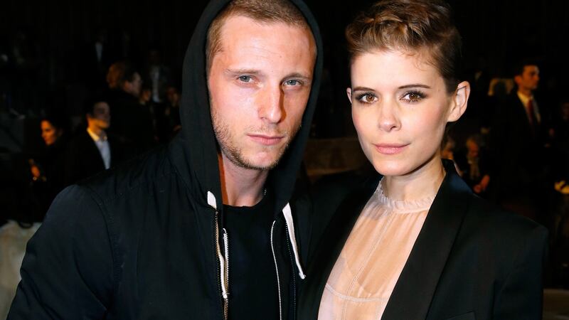 Jamie Bell with his second wife, actor Kate Mara. Photograph: Bertrand Rindoff Petroff/Getty Images