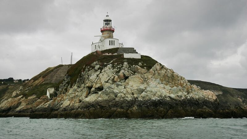 View of the Baily lighthouse, Howth, from the sea. Photograph: Frank Miller
