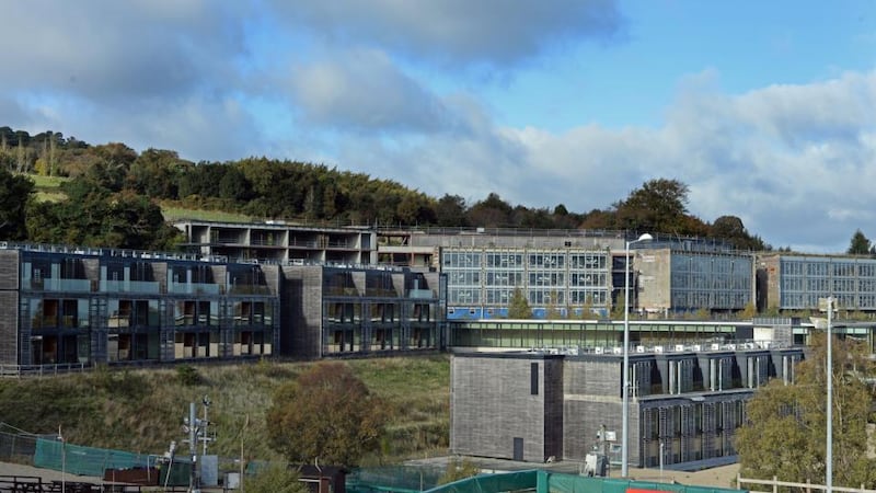 The Kilternan Hotel and Golf Resort project, which remains unfinished and unopened, in South Co Dublin. Photographs: Eric Luke