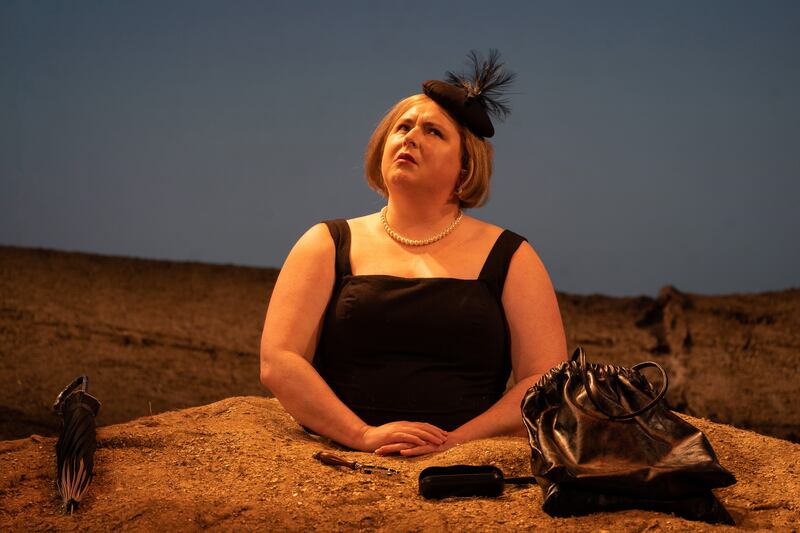 Siobhán McSweeney in Happy Days. Photograph: Patrick Redmond