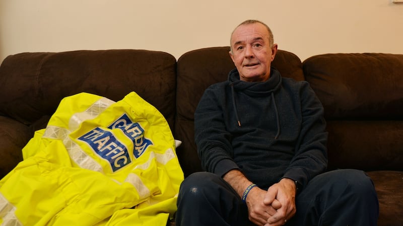 Eamon Walsh, drove a Garda motorcycle for most of his career: “You never forget children.I was in the traffic corps and we came across an awful lot of fatal accidents. Young people never leave you.” Photograph: Alan Betson