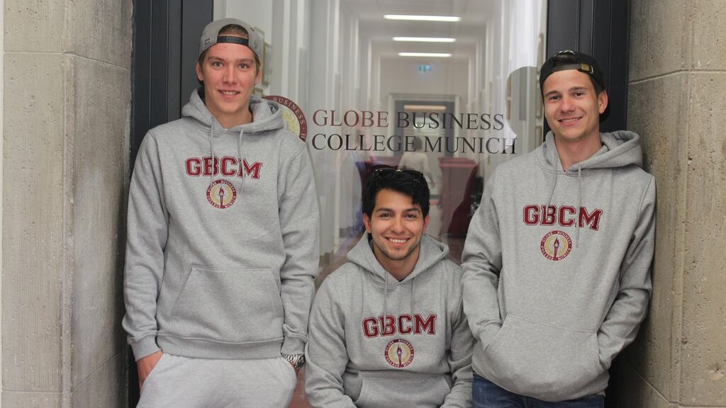 Students at the Globe Business College in Munich. While Globe attracts students from all over the world many have gone on to study in Ireland