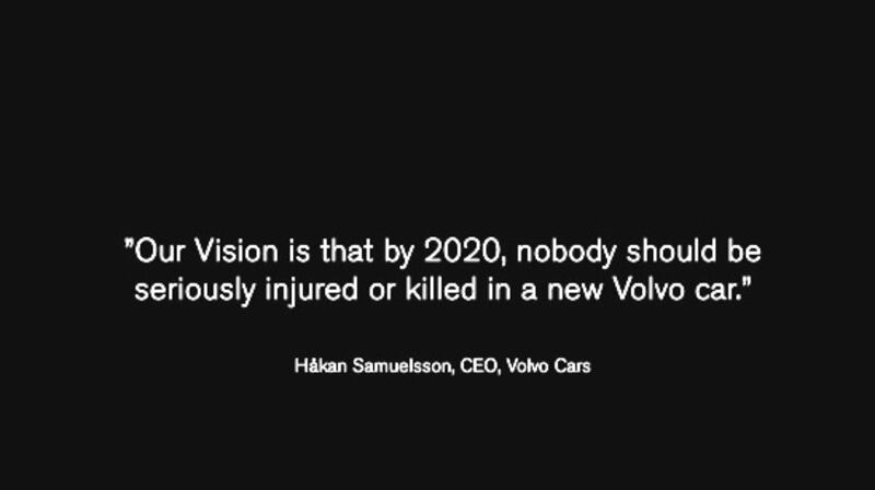 Volvo promise in 2013