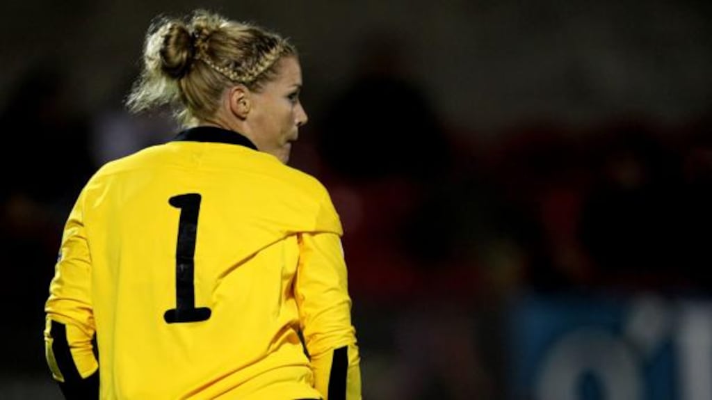 Ireland goalkeeper Emma Byrne helped earn her side a point against Russia.
