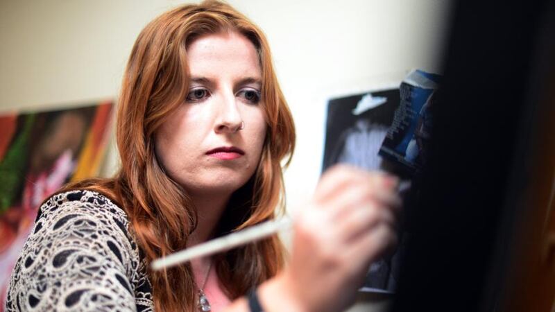 Michelle Dalton: “Psychotherapy has a big role for me, looking at your self and drawing on your inner resources . . . but many people don’t have those choices.” Photograph: Bryan O’Brien. See www.aftertheasylum.com for more photos and video.