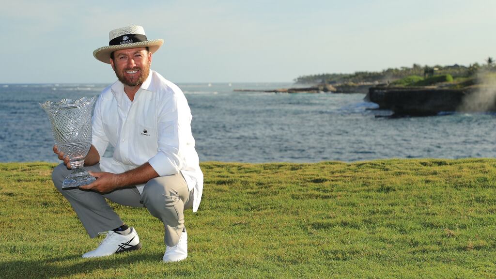 Graeme McDowell was victorious in the Dominican Republic. Photograph: Mike Ehrmann/Getty