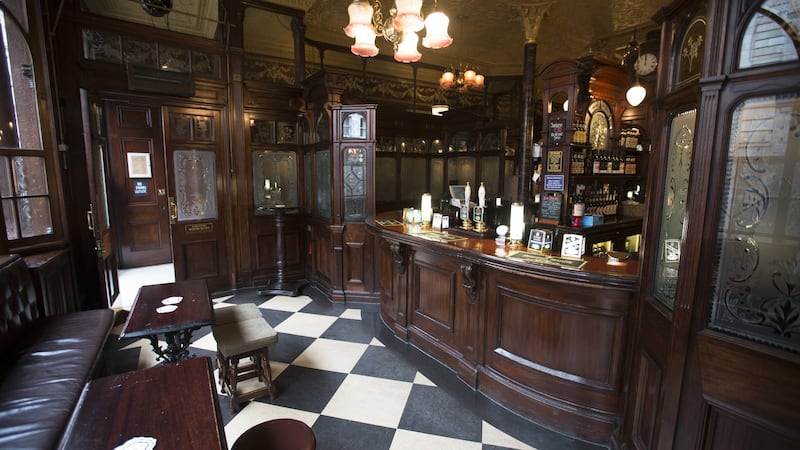 Princess Louise Pub, London, England. This old Victorian pub, in Holborn, is a Grade II listed building and was built in 1872. Photograph Sam Mellish/In Pictures via Getty