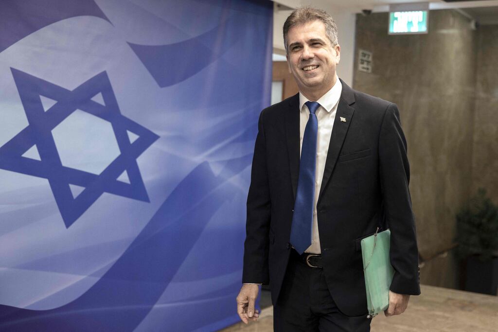 Eli Cohen, Israeli foreign minister: 'The interest of all countries should be to stop the incitement of the Palestinian Authority, which encourages terrorism and pays terrorists who kill Jews.' Photograph: Menahem Kahana/AFP via Getty Images