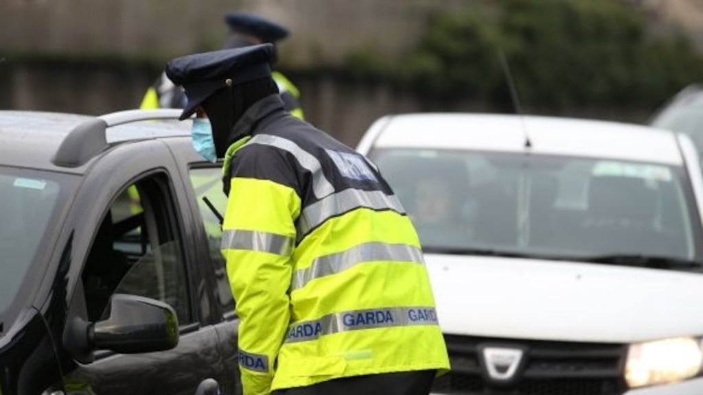 At present, people found breaching the 5km travel limit face fines of €100, but this does not apply to people coming from the North. File photograph: Stephen Collins/Collins Photos