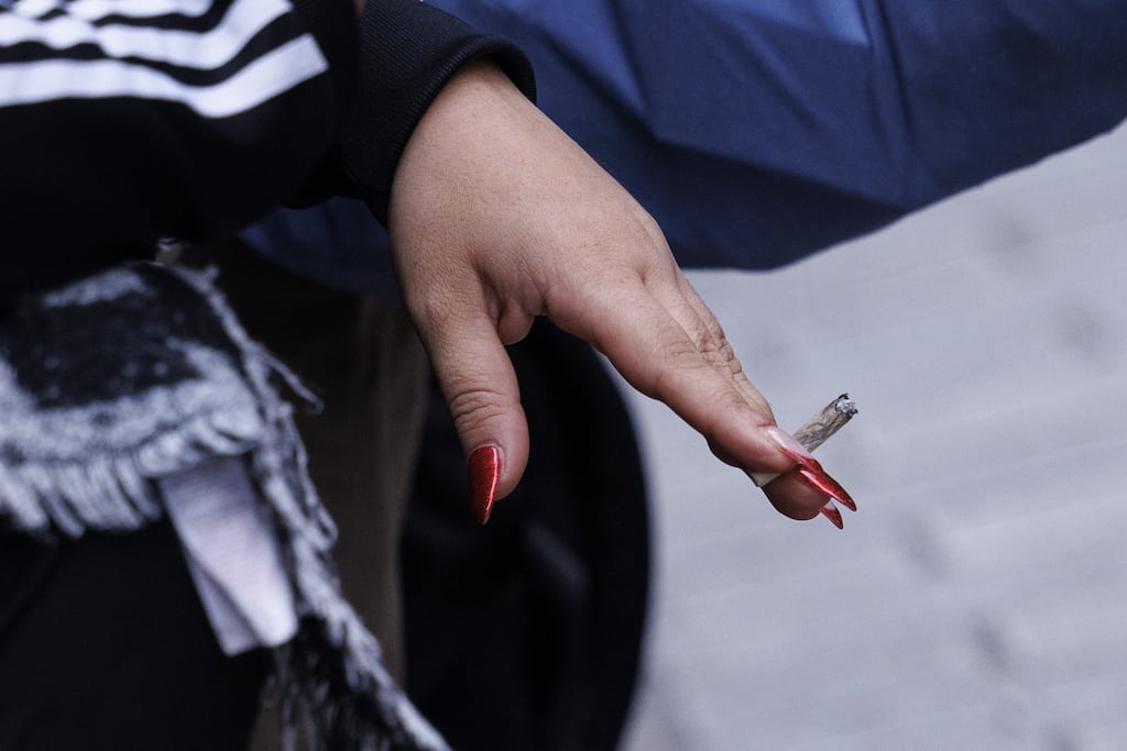There are several ways to take tobacco, and various ways to discourage people from doing so. Photograph: Tolga Akmen/EPA