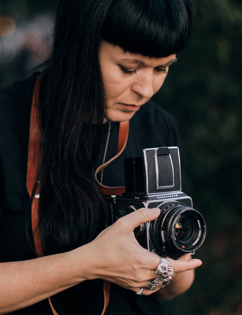 Rhiannon Adam attributes her strong social conscience and connection with the environment to her beginnings in Cork and a nomadic life on a boat. Photograph: Rhiannon Adam/PA