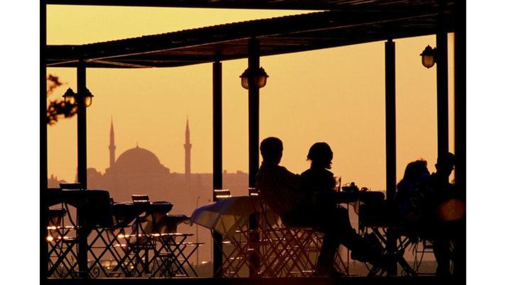 ACROSS THE CONTINENTS By the Bosporus in Istanbul. Photograph: Andrea Pistolesi/Image Bank/Getty