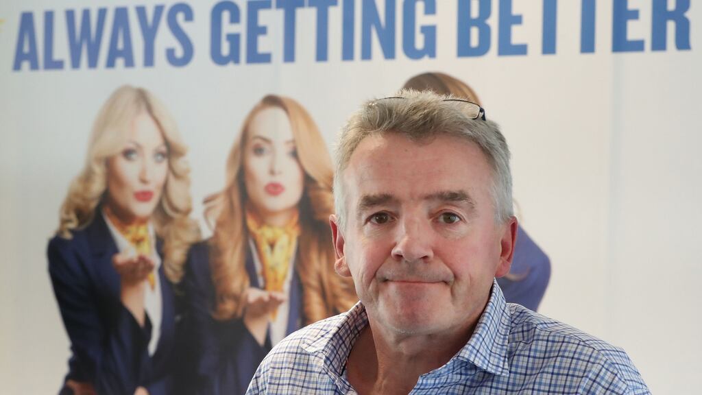 Ryanair boss Michael O’Leary is optimistic that passenger numbers can rebound this year as European economies begin to reopen from lockdown restrictions. Photograph: Niall Carson/PA Wire