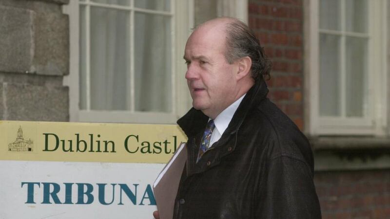 Paradise Papers: Aidan Phelan arriving at the Moriarty Tribunal in 2002. Photograph: Cyril Byrne