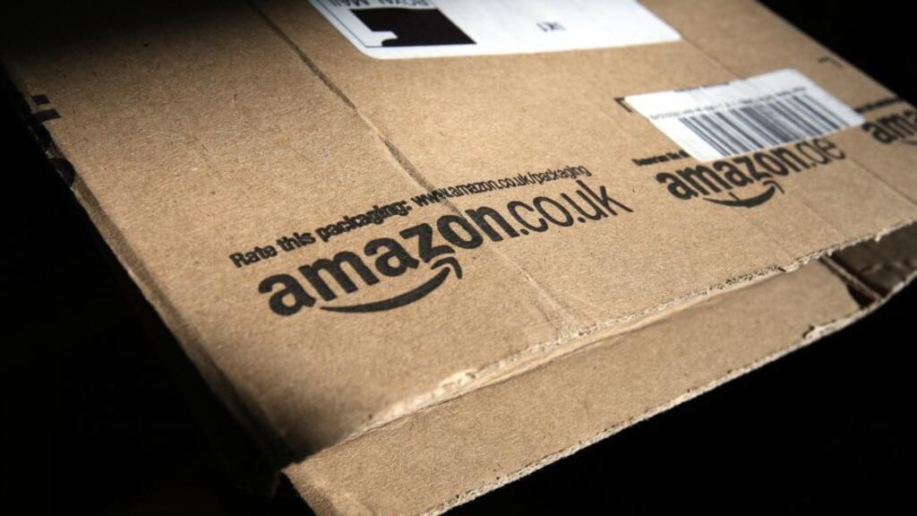 Amazon shares advanced 10% at yester day’s opening. Photograph: Paul Faith/PA