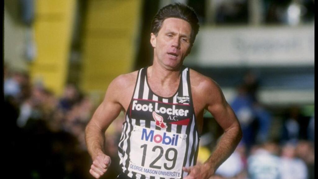Campbell was the first athlete to win a national 800m/1,500m double since Eamonn Coghlan in 1981. Photograph: Allsport /Allsport