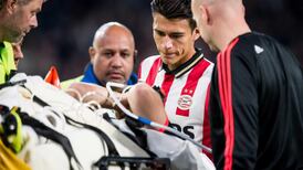 PSV’s Hector Moreno apologises for Luke Shaw tackle