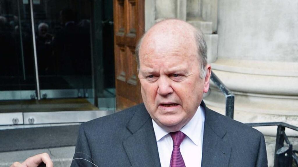 Minister for Finance Michael Noonan said 9,000 jobs have been created in the hospitality industry since the lower rate of VAT was introduced in 2011. Photograph: Eric Luke/The Irish Times