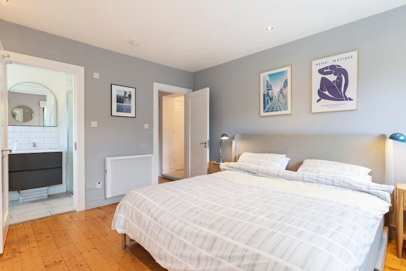 The house has four bedrooms