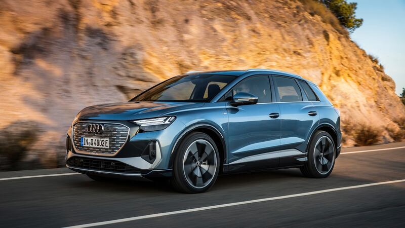 Audi Q4. Photograph: Sagmeister Photography