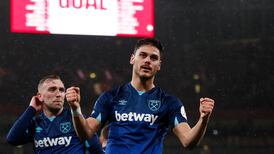 Title contenders Arsenal suffer a shock home defeat to West Ham