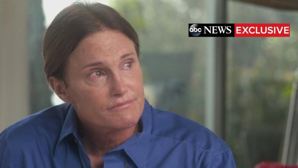 Bruce Jenner during his two-hour interview with ABC News anchor Diane Sawyer on Friday. Photograph: ABC News/Handout via Reuters