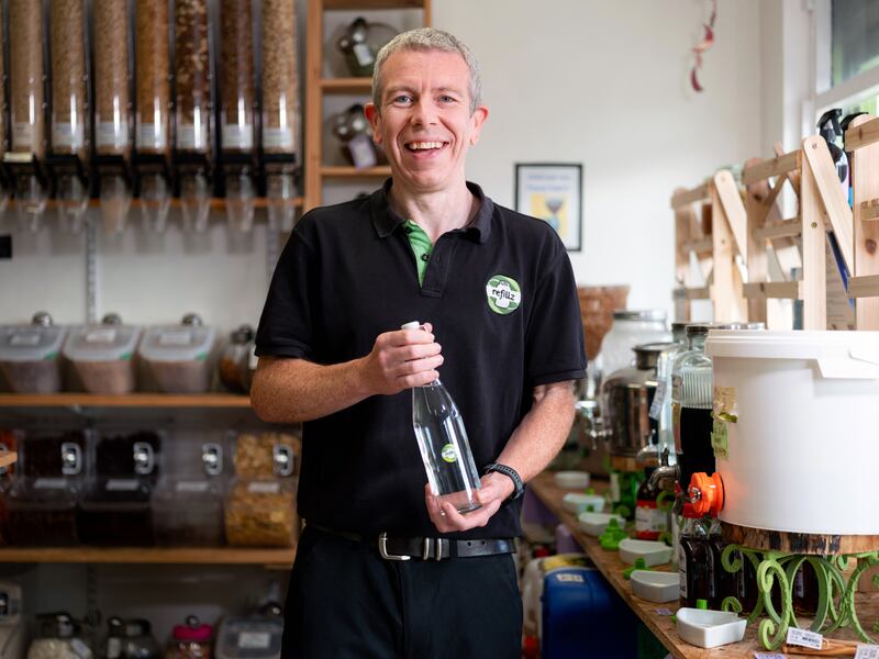 Martin Wisely: Refillz customers can bring their own bottles, jars and packaging
