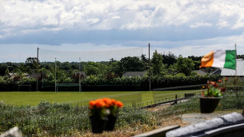 Oulart The Ballagh’s ground in Wexford on Friday night. Photograph: Dan Sheridan/Inpho