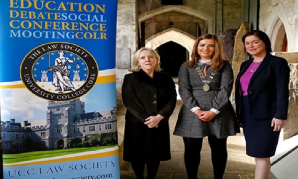 From left: Professor Irene Lynch Fannon, Law Society Auditor Aoife McCarthy, and Dr Louise Crowley.