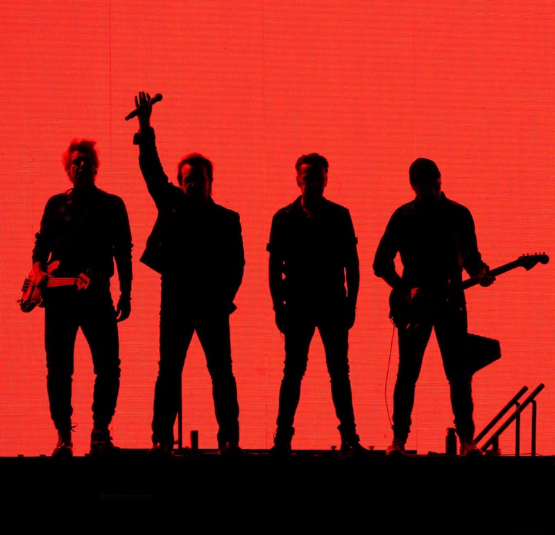 Global stars: U2 in concert in Seoul, South Korea in December 2019. Photograph: Jim Watson/AFP via Getty