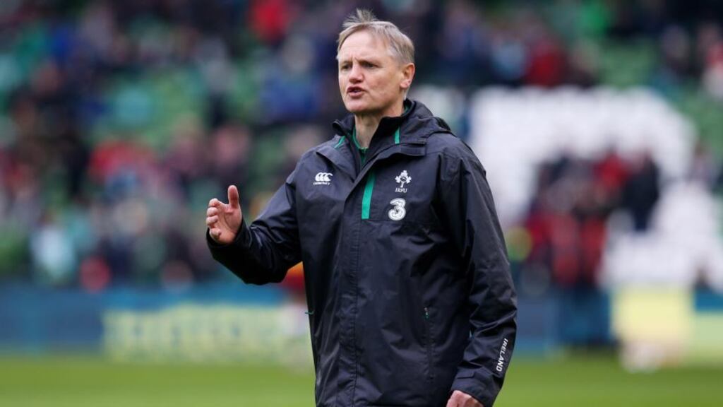 Joe Schmidt has cast off the attacking philosophy of his coaching “apprenticeship” and is adopting a pragmatic “forensic accounting” game plan. Photo: Alex Livesey/Getty