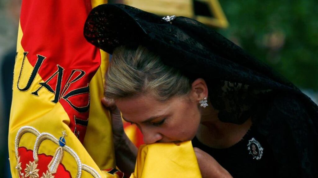 Spain’s Princess Cristina who is due in court at the end of the month. Photograph: Reuters