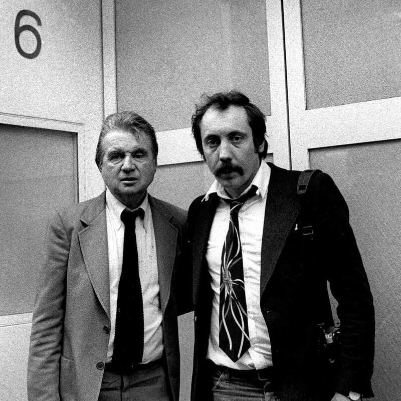 Francis Bacon and I in 1976