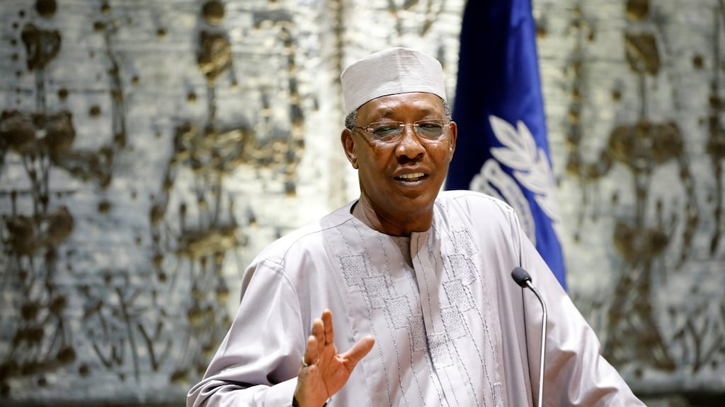 Idriss Déby took power in a rebellion in 1990 and was one of Africa’s longest-ruling leaders. Photograph: Abir Sultan/EPA