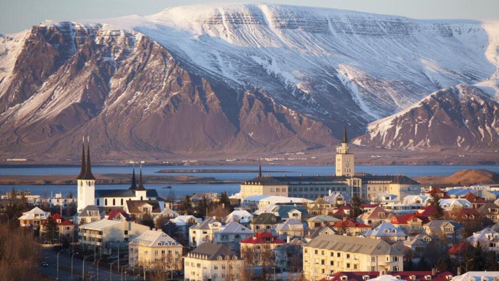 An elevated view over Reykjavik, IcelandPhotograph: Getty Images