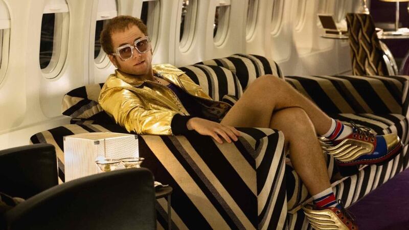 Rocketman: Elton John as played by Taron Egerton