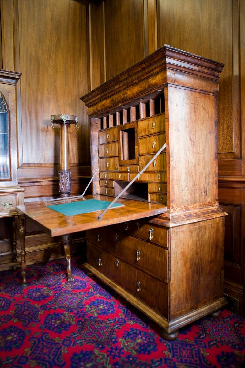 Swift’s writing desk at St Patrick’s Cathedral