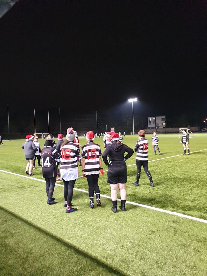 The Meela Moos in training