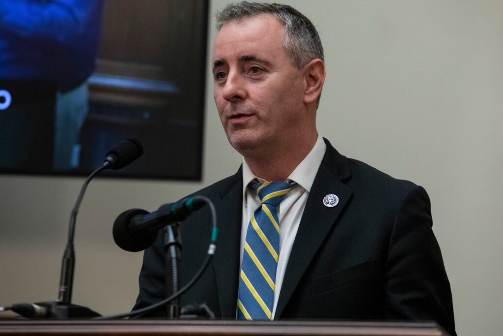 Republican congressman Brian Fitzpatrick: 'We are going to continue to provide unified, bipartisan support for Ireland and be pragmatic about how to go about resolving these issues.' Photograph: Getty Images