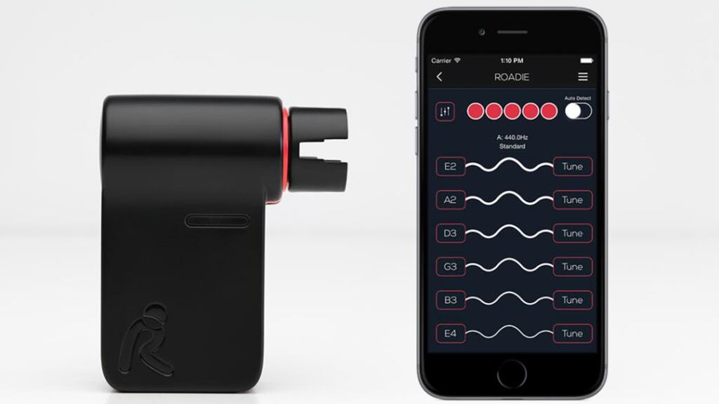 For $99, beginners or experienced guitarists can take the pain out of tuning guitars with the Roadie Tuner