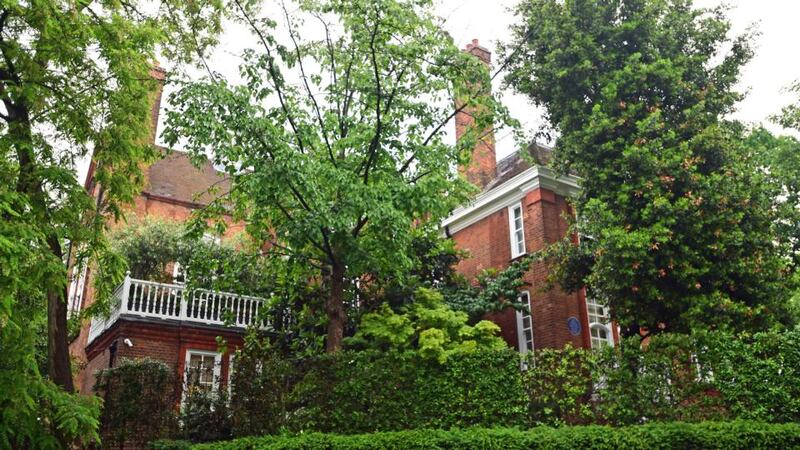 Jimmy Page v Robbie Williams: the singer’s Kensington home, where he plans to build an underground swimming pool. Photograph: David Mirzoeff/PA Wire