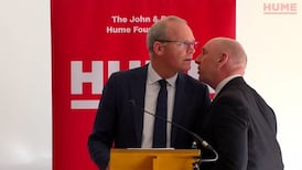 Man charged over Belfast security alert which interrupted Coveney speech