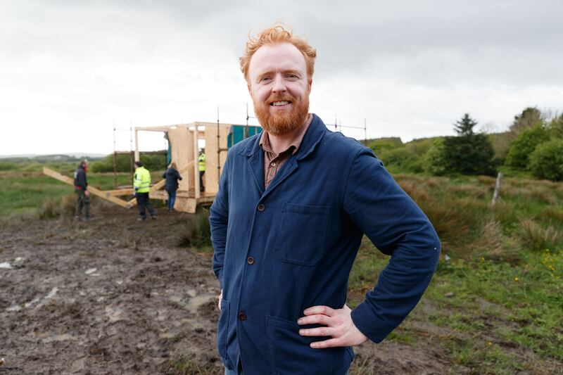 Fionn Kidney, cofounder of Common Knowledge, Kilfenora, Co Clare. Photograph: Eamon Ward