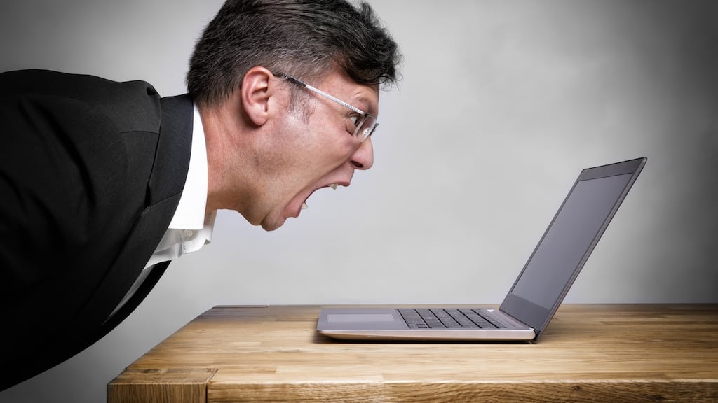 I wondered why I felt quite so put out by the computer being down